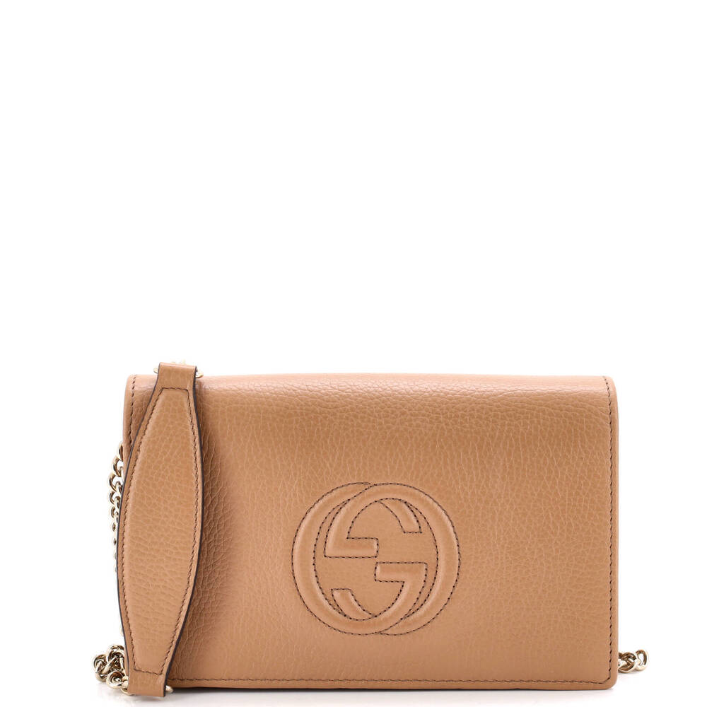 Gucci Soho Wallet on Chain Leather